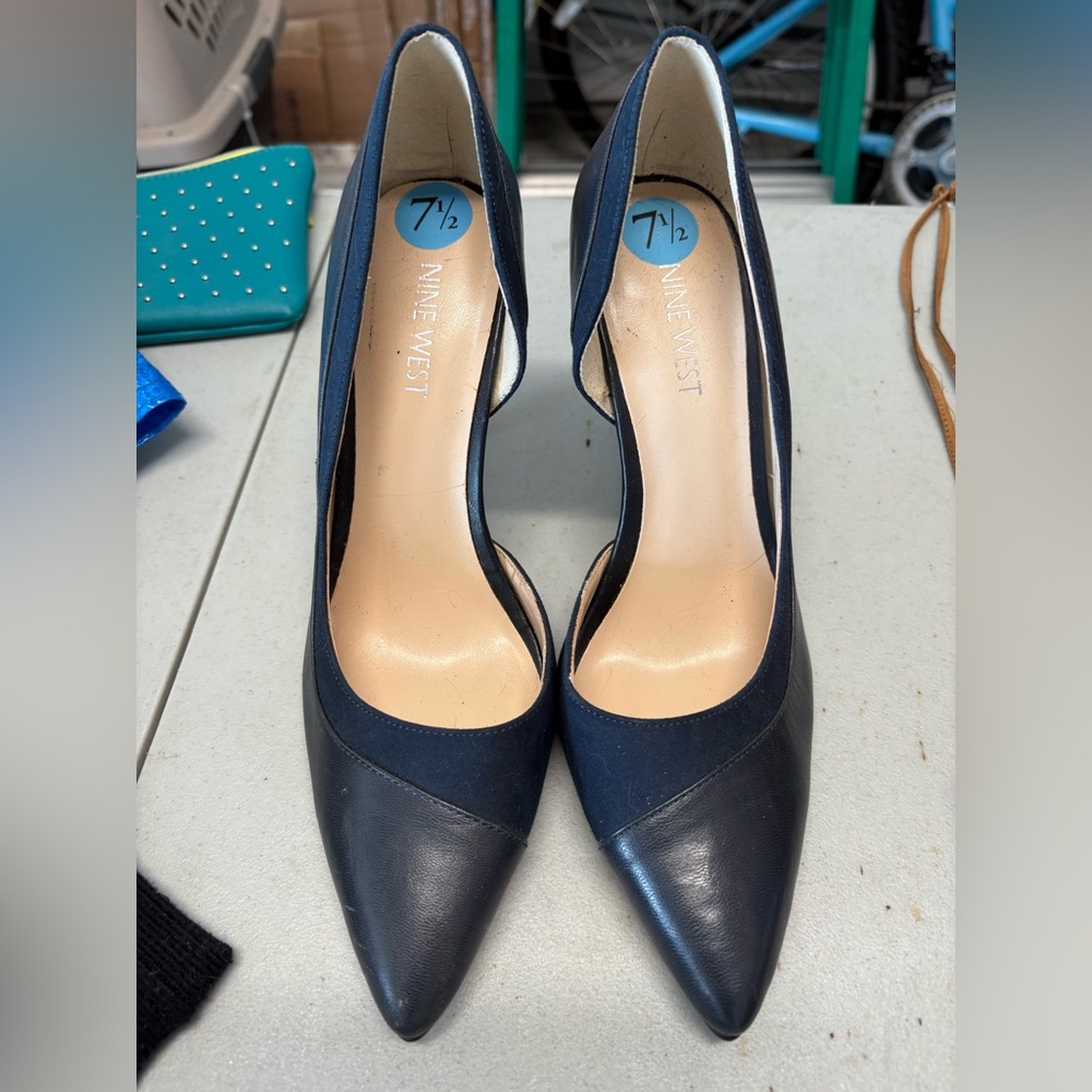 Nine West Black Classic Heels
